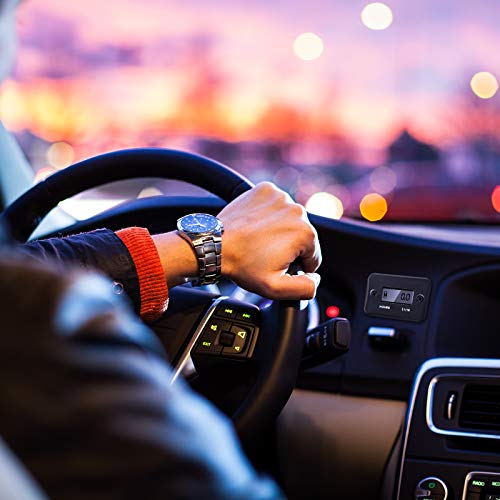 4 Pieces Hour Meters For Small Engines Inductive Digital Engine Meter Automatically Shutdown Tachometers Small Hour Tachometers For Motorcycle Lawn Mower Generator Chainsaws (Black) #TOP6