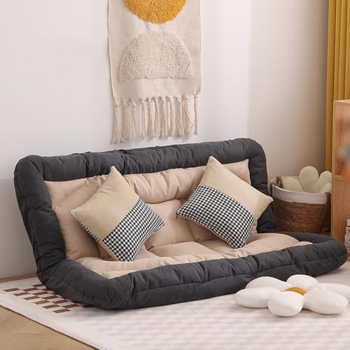 KCCRHIN Piccolo Divano Letto Salvaspazio Poltrona con Schienale...