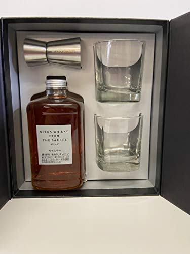 Coffret Nikka from the Barrel - 2 verres + Jigger - Whisky 50cl - Japon