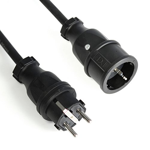 Roadie Core Schuko kontor SKoD 50,0 m 1,5² Nero