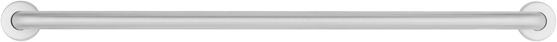 Bobrick Straight Grab Bar, 42 Inches, 1-1/2 Inch Diameter, ADA Compliant, Satin-Finish Stainless Steel, Slip-Resistant Surface for Bath, Shower, Toilet Safety, Concealed Mounting Flanges