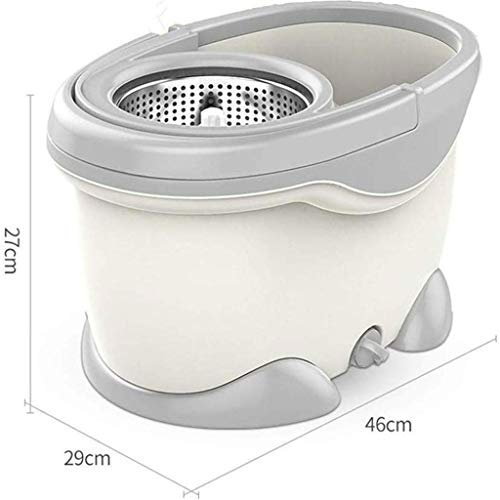Vadrouille seau rotatif double usage au design ergonomique - 3