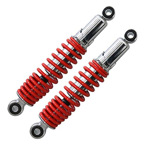 ZXTDR 2 Pack of 250mm 9.8" Front Shock Absorber Suspension Sensa-Trac Load for Quad ATV Go Kart Buggy
