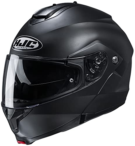 HJC C91 Men's Street Motorcycle Helmet - Semi-Flat Black / 2X-Large