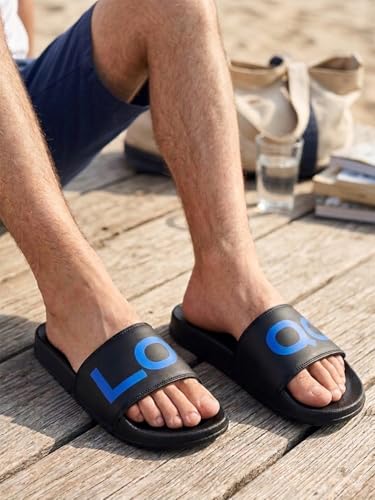 Image of LOQO Men's Marbella White Comfort Sliders