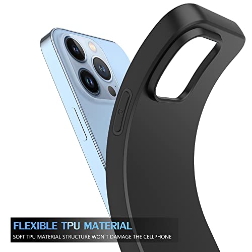 Puxicu Case for iPhone 11 Pro, Slim Design Matte Soft TPU Protective Cover for iPhone 11 Pro, Black by Puxicu - Image 3