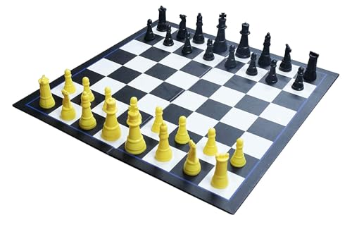 Image of G F S 4 in 1 Family Strategy Board Games, Tambola, Chess, Ludo and Snakes & Ladders Educational Family Games, Fun & Strategy Games (Multicolor)