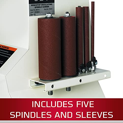 Jet Jbos-5 Benchtop Oscillating Spindle Sander, 1/2 Hp, 1Ph 115V (708404) #TOP2