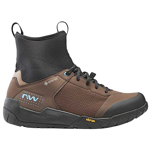 Northwave Multicross Mid GTX MTB Winter Fahrrad Schuhe schwarz/braun 2023: Größe: 41