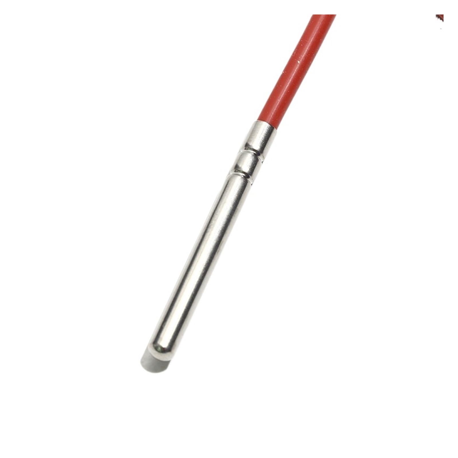 Sensor de temperatura tipo PT1000, 3 cables con sonda de acero inoxidable duradera, resistencia térmica de silicona de 0,5 M-10M, 1 ud. | PT1000 6x100mm 10m