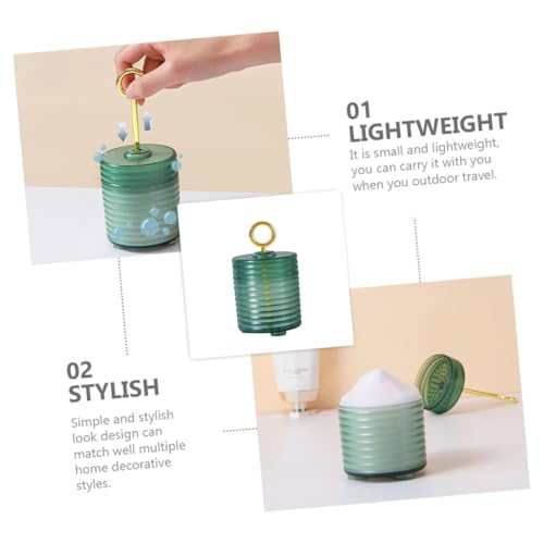 MOTHNUR 洗顔フォームボトル 泡立て器 ポータブル洗面?起泡器 泡ポンプボトル 手動簡単操作 耐久性製 シャンプーや液体鹸対応 家族で使え