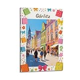 XKUGA Deutschland-Retro-Reiseposter, Görlitz, 