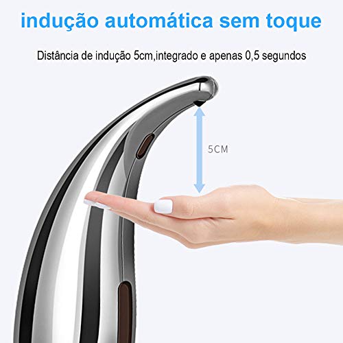 Dispenser Sabonete Líquido Automático Inteligente 300ml para Restaurantes,Bar de Café
