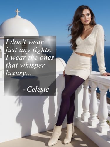 Image of Charm and Attitude Semi Opaque Tights for Women | Colored Pantyhose Stockings Nylons 40D
