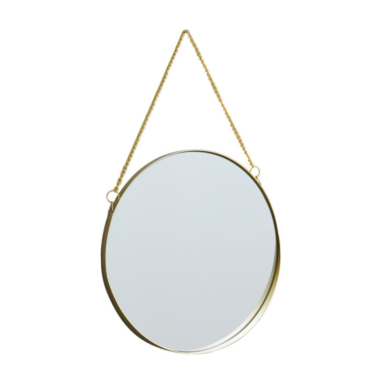 Miroir mural rond design minimaliste Baluue : miroir décoratif créatif de salle de bain