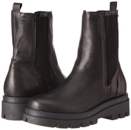 IGI&CO DQA 81860, Stivali Chelsea Donna, Nero, 40