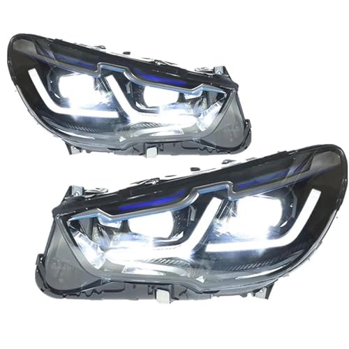 HGPVPKZAZD Conjunto Faros Celanteros Coche Faros Delanteros Led Para F07 Para GT Actualización La Para Serie 5 Para Lámpara Frontal Señal Dinámica Para M5 Accesorios Luces Coche