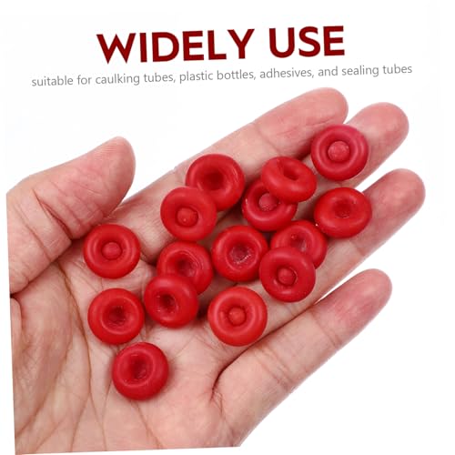 20 Tapas protectoras de látex para sellar masilla miniatura 4