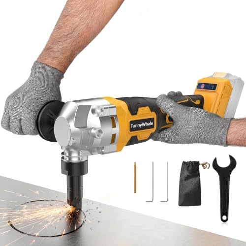 Cordless Metal Nibbler Compatible with Dewalt 20V MAX Battery(No Battery)