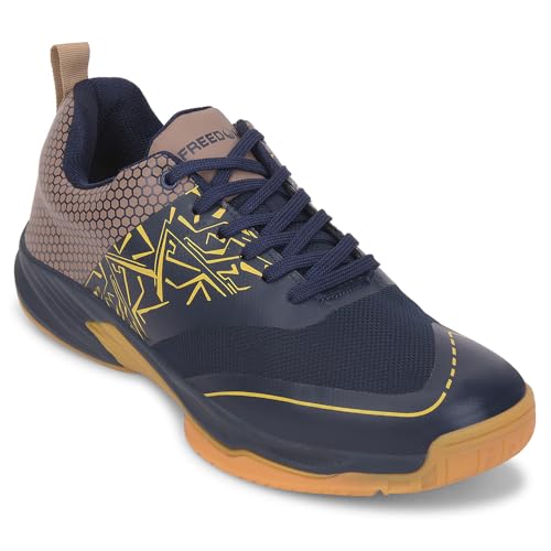 Liberty Freedom Black & Navy Blue Badminton Shoes - Image 2