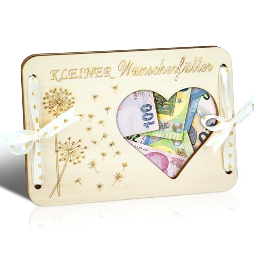 TAKULA Wunscherfüller Geldgeschenk Geldgeschenke Geburtstag Geldgeschenke Verpackung Geld Geschenk Geschenkverpackung Geburtstag|Wunscherfüller