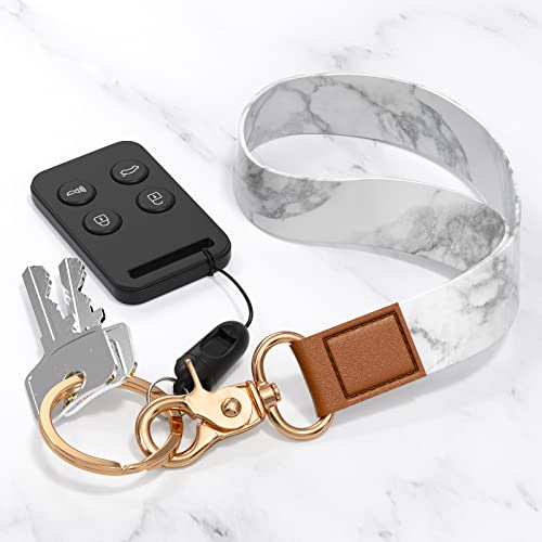 Image of Wrist Lanyard Key Chain, Wristlet Strap Keychain Holder for Women Men Car Keys Wallet Card Phone