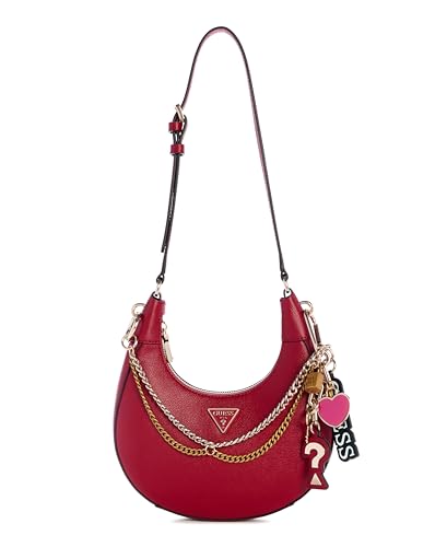 GUESS Davina Shoulder Bag, RED