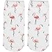 Produktbild cosey  1 Paar Sneaker Socken  Flamingo Orange Design  Einheits-Größe 33-40