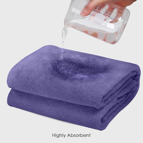 Image of HOUSSE Premium Microfiber Bath Towel - Extra Large 75x150cm Quick Dry Towels for Women Men & Kids | Super Soft Plush 550 GSM | Ultra Absorbent for Home Swimming Sports & Travel(Cadet)
