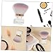 Beaupretty 2Pcs Nail Dust Brush Ergonomic Handle Nail Cleaning Brush for Nails Toes Compact Lightweight Design for Versatile Makeup Powder Brush for All Nail