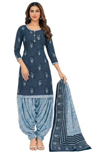 Image of Yashika Women'S Unstitched Crepe Dress Materials | Crepe Salwar Suit For Women | Suit Material For Women Unstitched