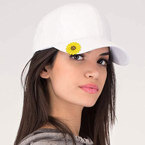 Navika Sunflower Swarovski Crystal Ball Marker With Hat Clip (Yellow) #TOP2