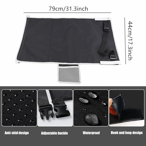 Joy Depot Toddler Airplane Bed Airplane Footrest Airplane Seat Extender for Toddler Rest Airplane Hammock Travel Accessories for Baby Boys Girls - Image 3