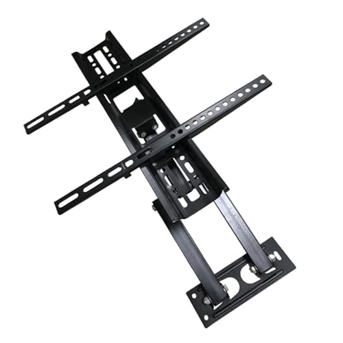 Support mural pour téléviseur orientable en fer noir solide - 5