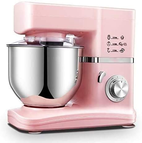 MOSHUO Handmixer Elektrischer Küchenmixer Edelstahl Kippkopf 8-Gang ??Multifunktions-Heimküche Vollautomatische Kleine…