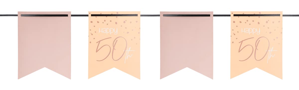 Jesters Party Lush Blus 50th Bunting