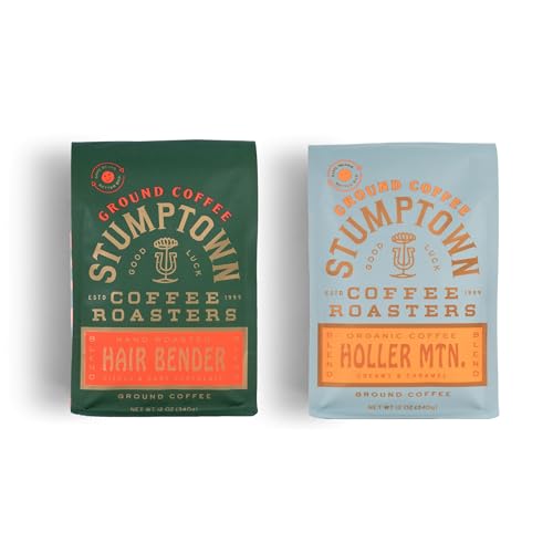 Stumptown Organic Holler Mountain & Hair Bender Coffee 24oz
