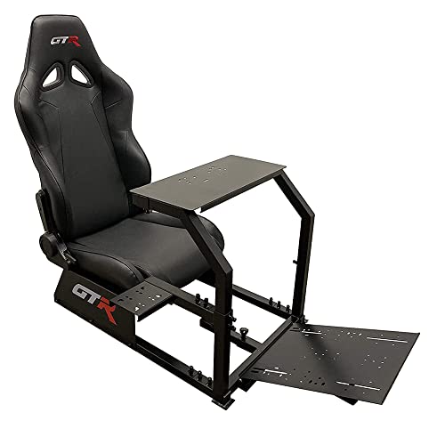 GTR Simulator GTA Model Racing Simulator Cockpit – Majestic Black
