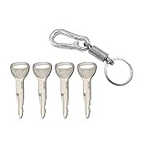 Laofudech A62597 Ignition Key for Toyota Forklift Heavy Equipment, Compatible with 57591-23330-71 57