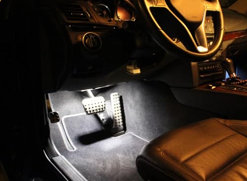 Kit de iluminación LED interior universal blanco xenón 4 piezas miniatura 3