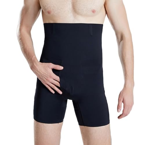 Gaine Taille Haute Body Shaper Short Anti-courbature Shapewear pour Hommes
