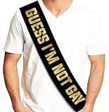 Sterling James Co. Groom Sash - Funny Bachelor Party Supplies, Decorations, Ideas, Gifts, Jokes and Favors