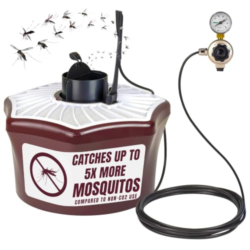 Biogents Mosquitaire Outdoor Mosquito Trap with CO Booster & Sweetscent Lure | Eco-Friendly Pesticide-Free Pet-Safe Repellent Alternative | Electric Catcher for Comprehensive Mosquito Control