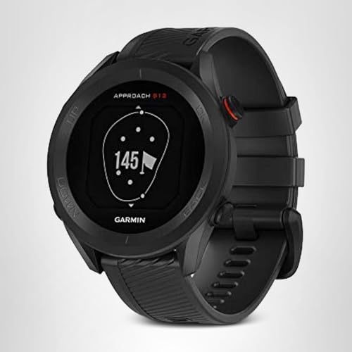 Garmin G010-N2472-00 Approach S12 42k+ Preloaded Courses Golf Watch Black - Certified (Renewed)