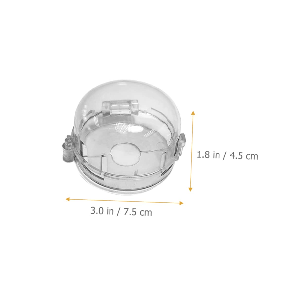 ULDIGI Plastic Gas Knob Cover Stove Child Safety Guard 6pcs Stove Knob Covers Heat Resistant Easy to Install