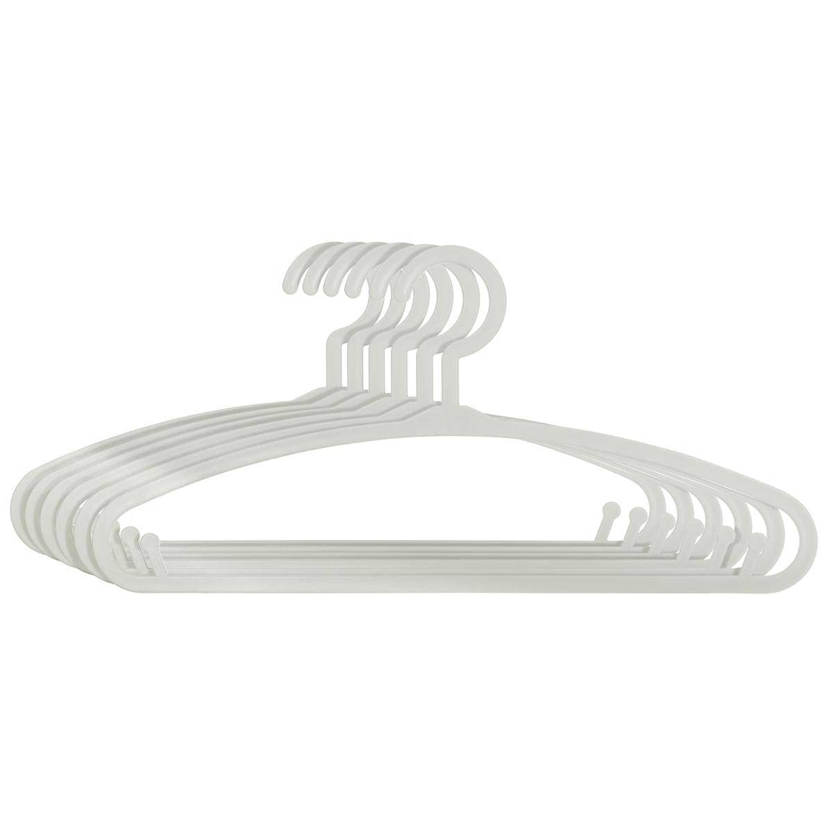 AC-Déco Atmosphera Clothes Hangers Set of 6 Grey L. 18 x l. 13,5 cm Language_tag:fr_fr