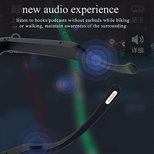 Lunettes Audio Intelligentes - Bluetooth, étanches, Légères, Pour Musique Et Appels Mains Libres
