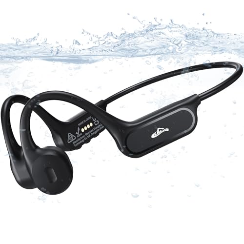 ���`���C���z�� bluetooth 6.1 kemeskin ���j IP68���S�h���C���z�� 32GB���������� �ő�8000�� ���ł�ǂ� �I�[�v���C���[�w�b�h�z�� 8���ԘA���Đ�/�ʘb �}�C�N�t���w�b�h�Z�b�g �����j���O �T�C�N�����O �X�|�[�c �Ή�