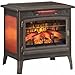 duraflame Freestanding Electric Fireplace Stove Heater with 3D Flame Effect for 1,000 Sq. Ft, Bronze