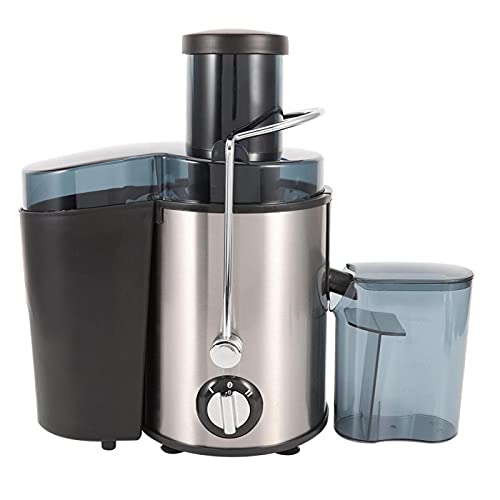 Kuuleyn Máquina exprimidora, Extractor centrífugo de Jugo de Frutas y Verduras Enteras de Acero Inoxidable de 500 ML 220 V